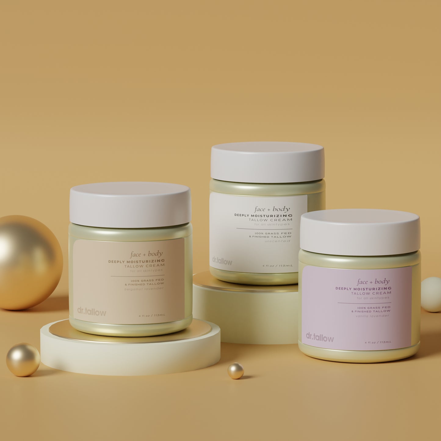 Face & Body Whipped Tallow Cream