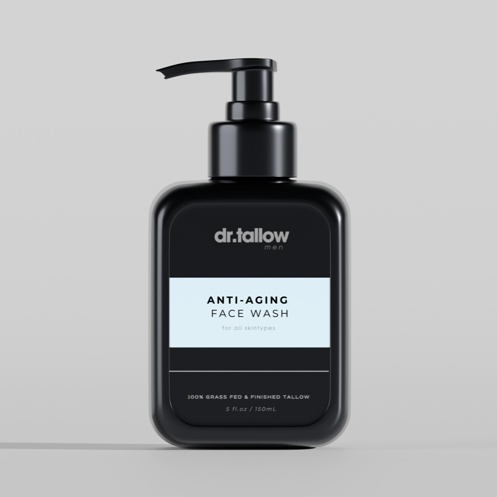 Anti-Aging Tallow Face Wash Men