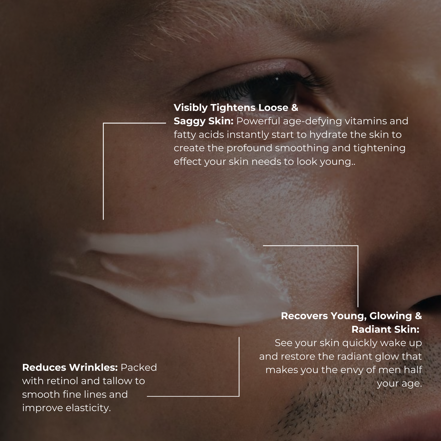 Anti-Aging Tallow Face Cream Men