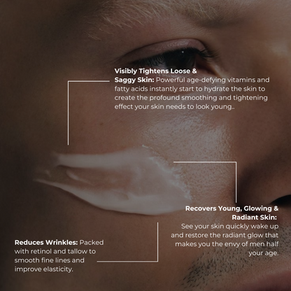 Anti-Aging Tallow Face Cream Men