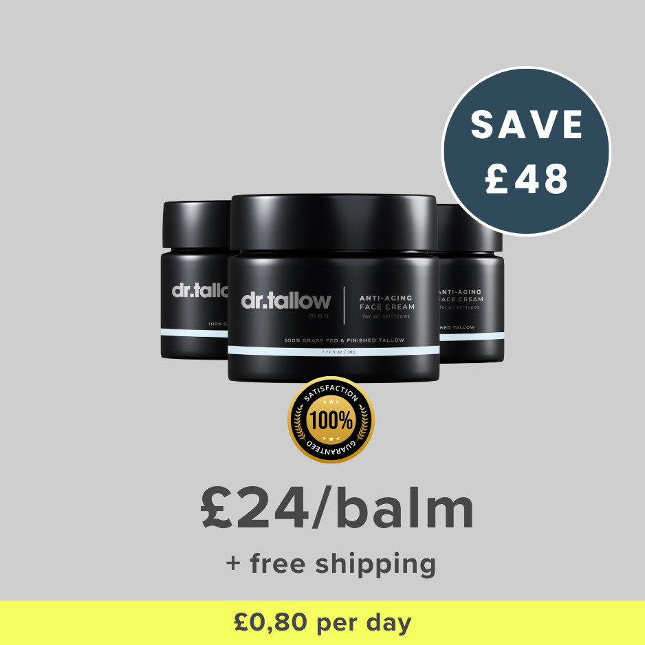 Anti-Aging Tallow Face Cream Men
